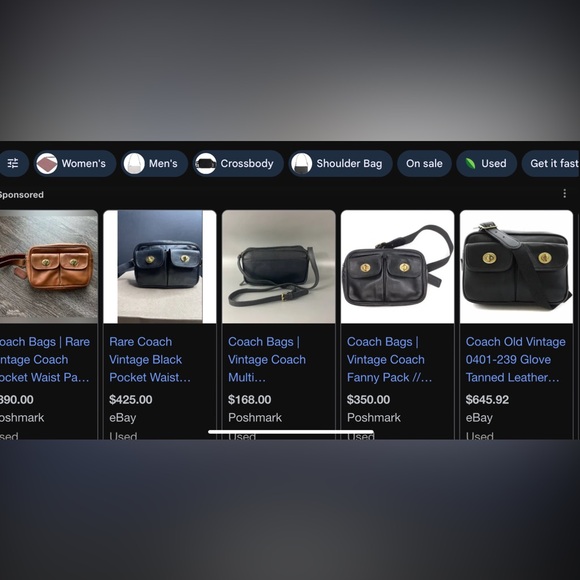 *RARE Authentic Vintage Coach Pocket Waist Pack - Picture 13 of 14